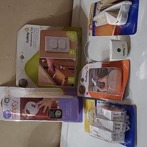 Baby proofing the house.